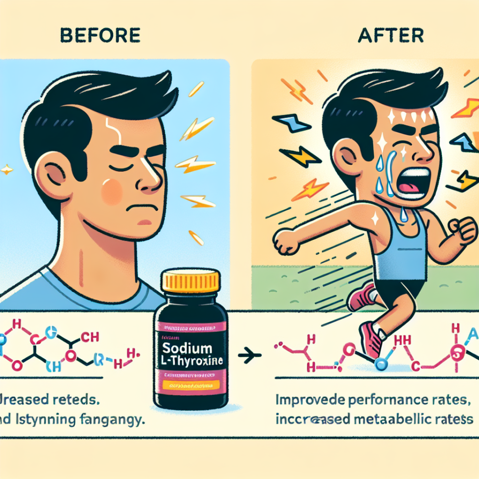 Enhancing sports performance with sodium l-thyroxine