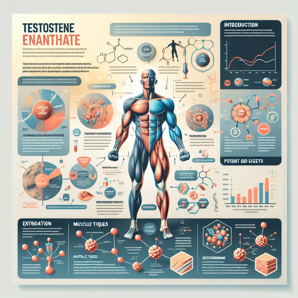 Scientific evidence on testosterone enanthate and muscle recovery