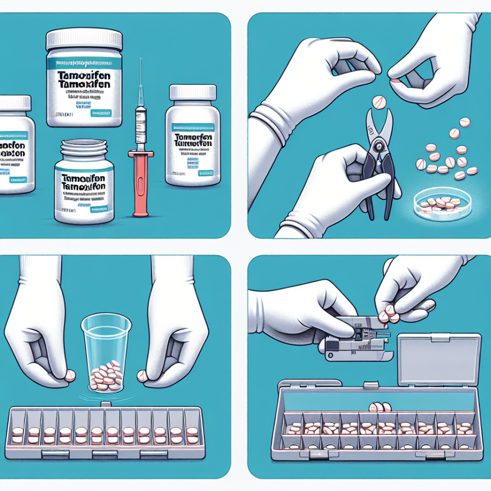 How to measure and prepare tamoxifene for use