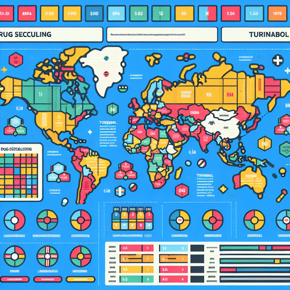 Drug scheduling of turinabol by country