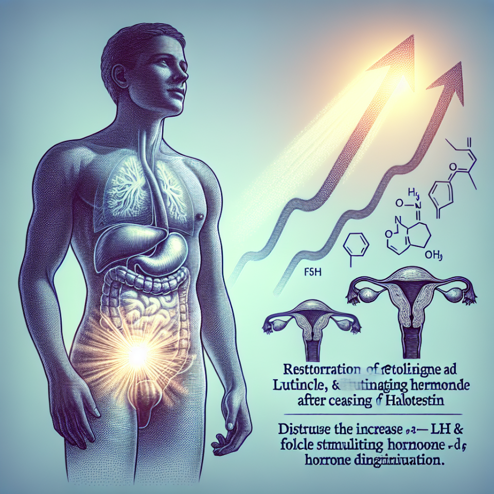 Restoring lh and fsh after halotestin